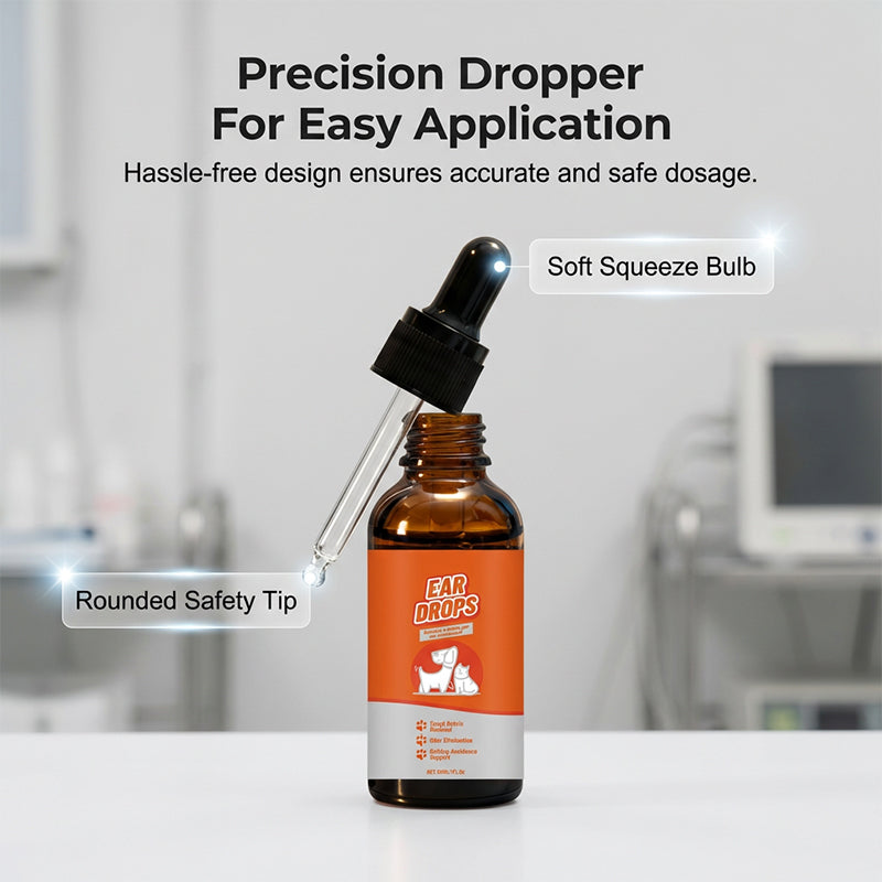 🐶🐱Natural Dog & Cat Ear Drop for Itching & Wax Build-Up