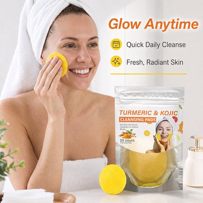 Turmeric & Kojic Acid cleansing Pads(20Pcs)