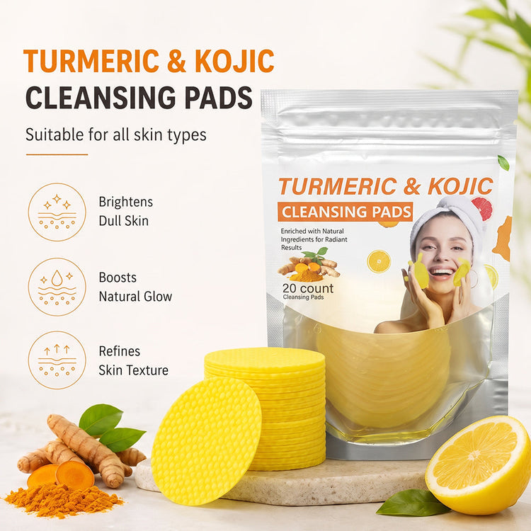 Turmeric & Kojic Acid cleansing Pads(20Pcs)