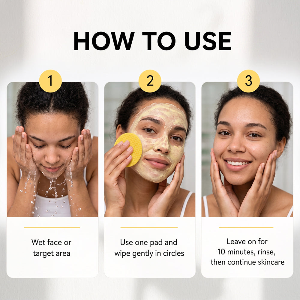 Turmeric & Kojic Acid cleansing Pads(20Pcs)