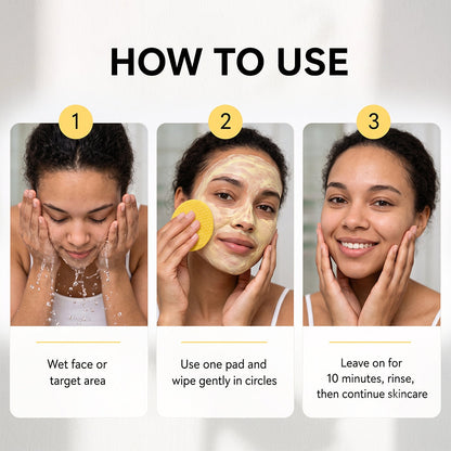 Turmeric & Kojic Acid cleansing Pads(20Pcs)