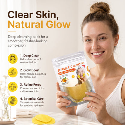 Turmeric & Kojic Acid cleansing Pads(20Pcs)