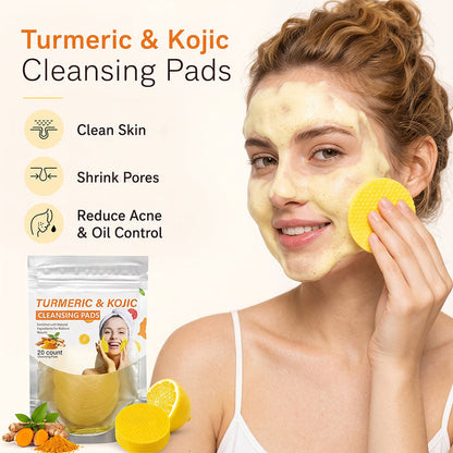Turmeric & Kojic Acid cleansing Pads(20Pcs)