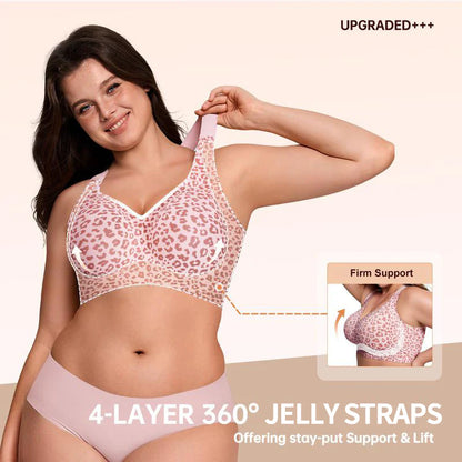 🔥LAST DAY PROMOTION - 50% OFF | Wagmere Women Jelly Bras 🌈 Wirefree Full Coverage No Underwire Everyday Bras