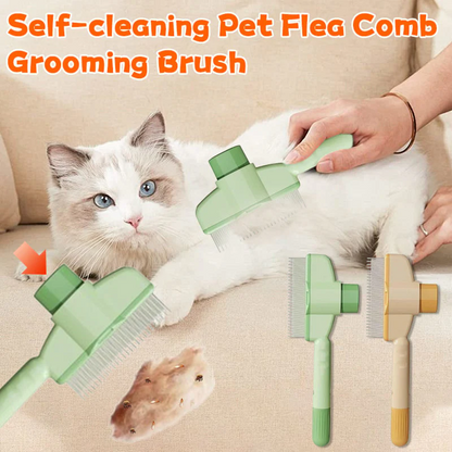 Pet Hair & Mites Everywhere? Try This Rotating Grooming Brush.