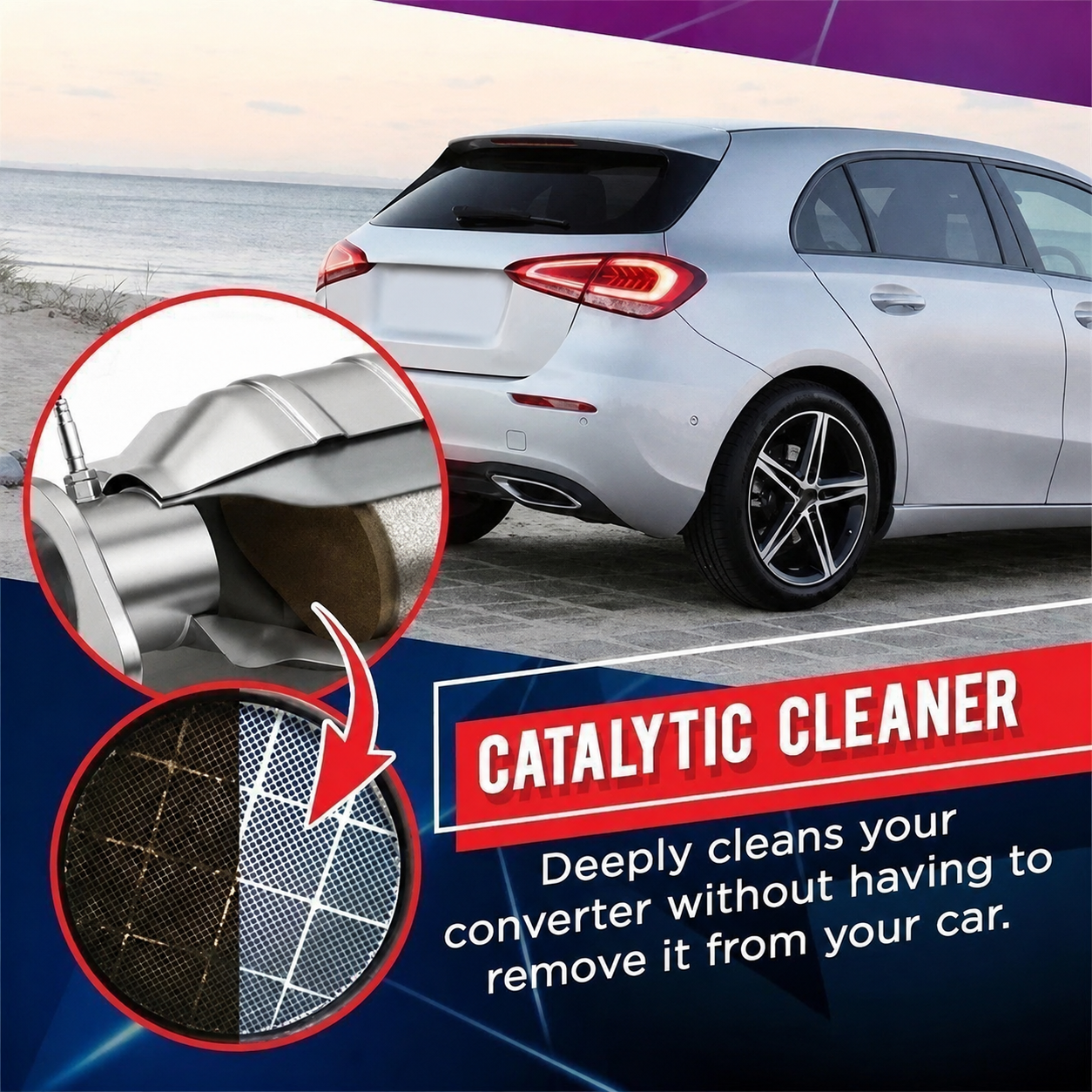 🚗LAST DAY SALE 60% OFF⚡50K+ SOLD💕Catalytic Converter Cleaner🧼