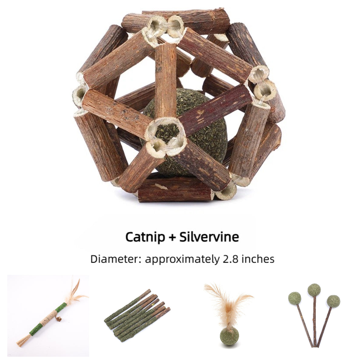 😻 Why Are Cats Losing Their Minds Over This Natural Toy Set?