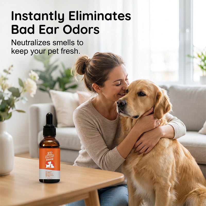🐶🐱Natural Dog & Cat Ear Drop for Itching & Wax Build-Up