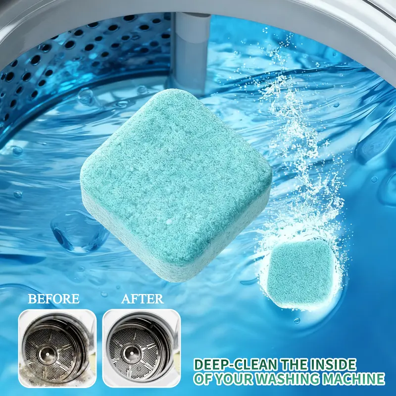 🔥LAST DAY 50% OFF | Wagmere Washing Machine Cleaning Tablets 12 Pack