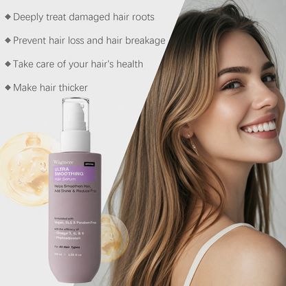 Wagmere Ultra Smoothing Hair Serum – Reduce Frizz & Deep Hydration
