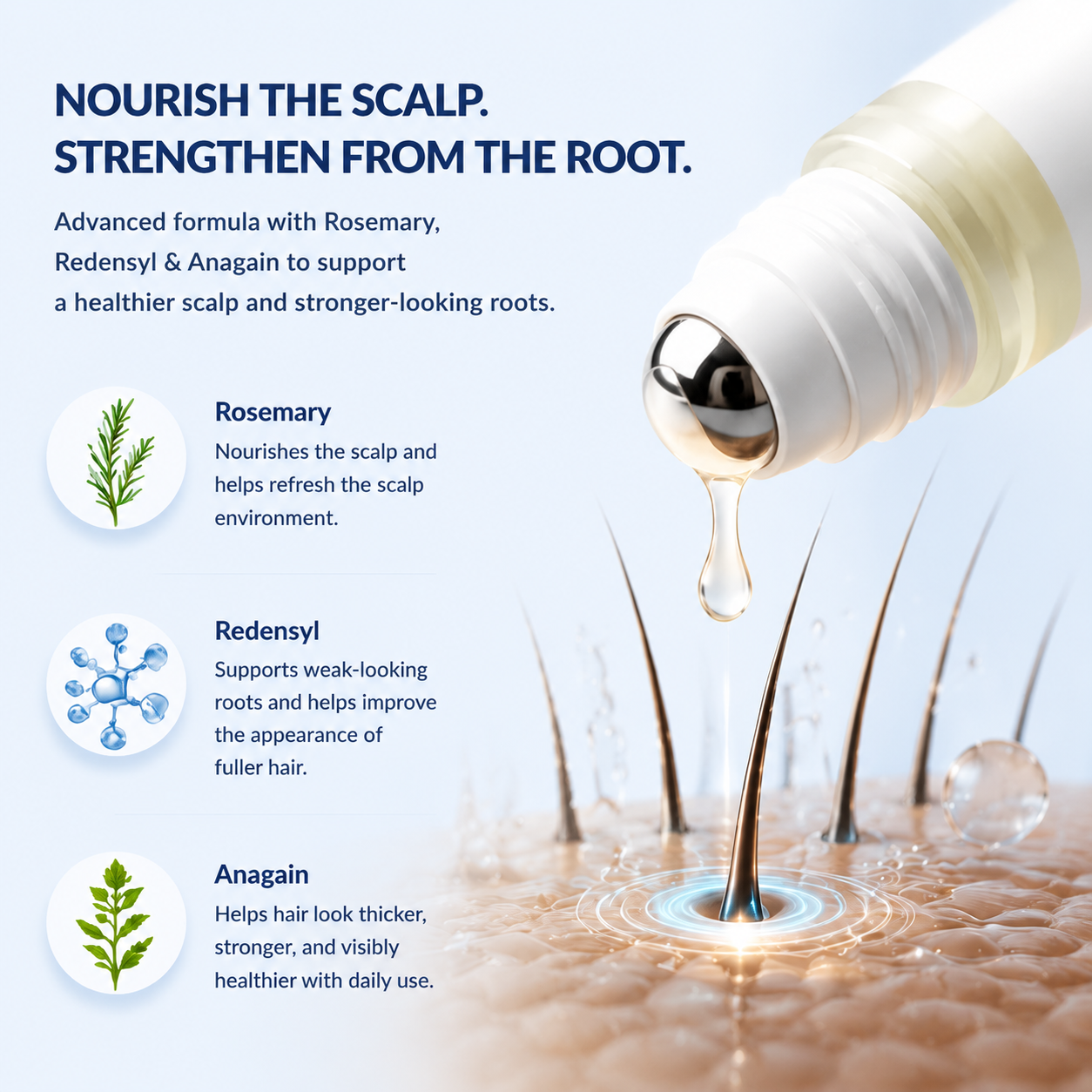 Wagmere Advanced Hair Density Roll-On Serum