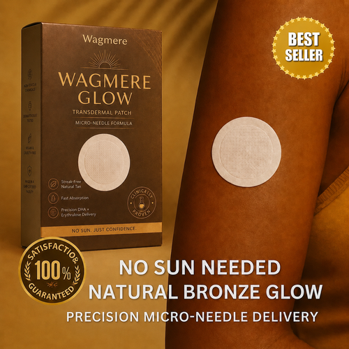 ✨Wagmere® Transdermal Patch ⚡ No Sun, No Streaks, Just a Natural Bronze Glow 🌞