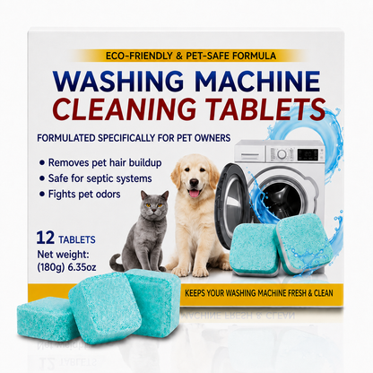 🔥LAST DAY 50% OFF | Wagmere Washing Machine Cleaning Tablets 12 Pack