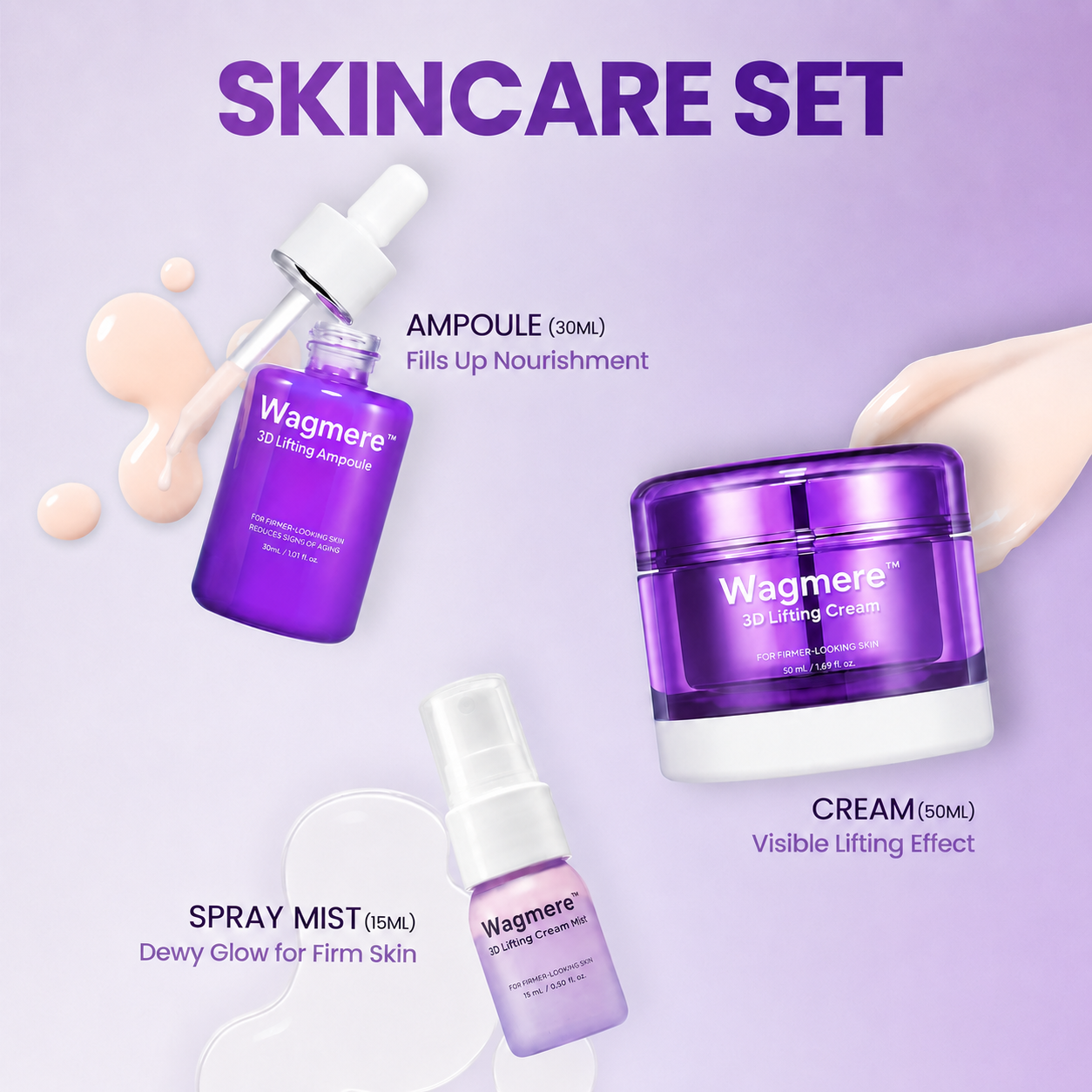 💥 60% OFF Today Only 🔥Wagmere™ 3D Lifting Skincare Set