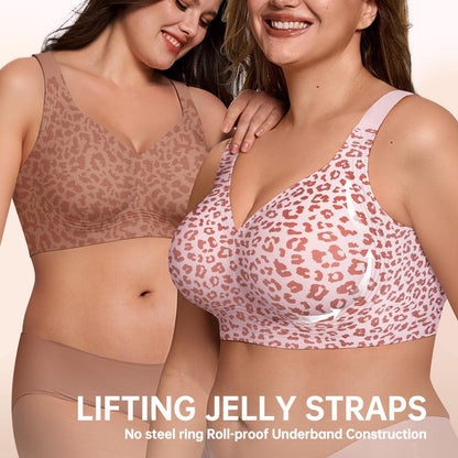 🔥LAST DAY PROMOTION - 50% OFF | Wagmere Women Jelly Bras 🌈 Wirefree Full Coverage No Underwire Everyday Bras