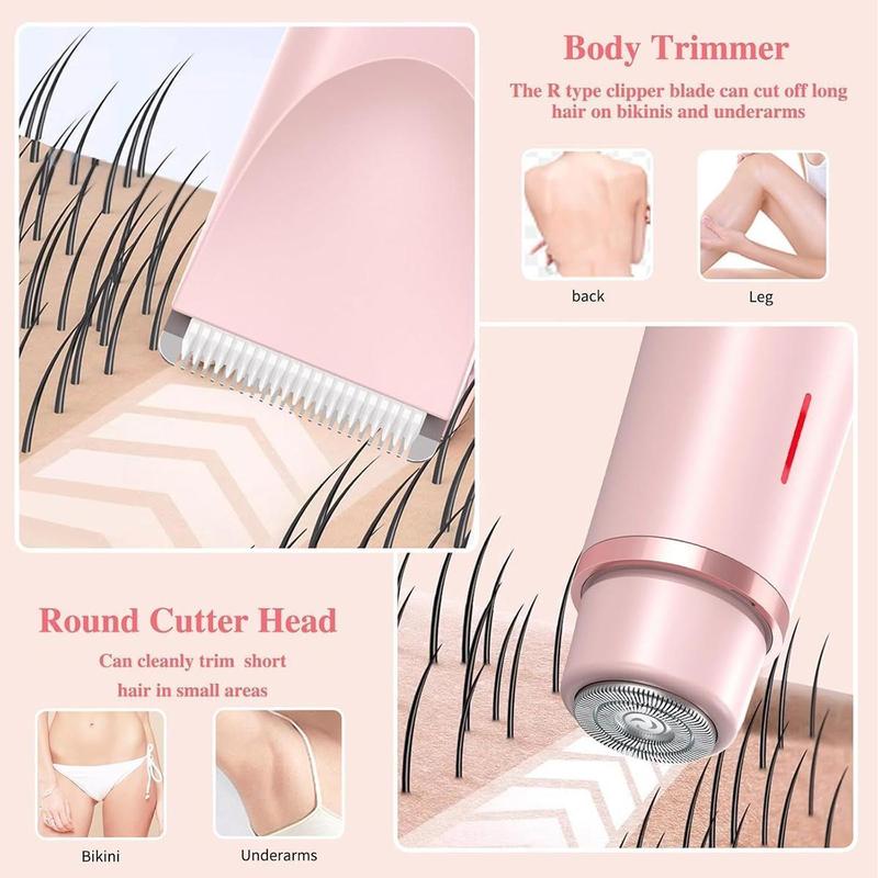 ❤️ LAST DAY PROMOTION - 80% OFF❤️2-in-1 Women’s Electric Shaver – Dual Head Precision Trimmer
