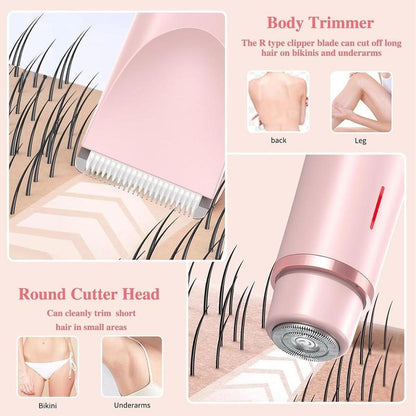 ❤️ LAST DAY PROMOTION - 80% OFF❤️2-in-1 Women’s Electric Shaver – Dual Head Precision Trimmer