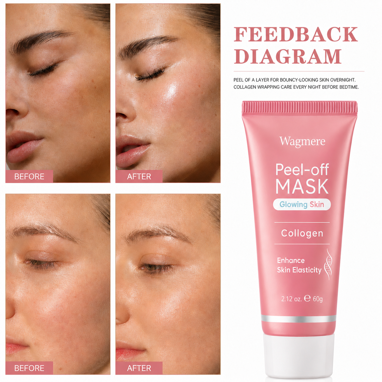 ✨Wagmere Collagen Peel-Off Mask
