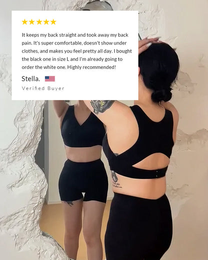 🔥LAST DAY PROMOTION - 50% OFF | Wagmere Front Closure Cross-Back Wireless Posture Bra