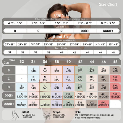 🔥LAST DAY PROMOTION - 50% OFF | Wagmere Women Jelly Bras 🌈 Wirefree Full Coverage No Underwire Everyday Bras
