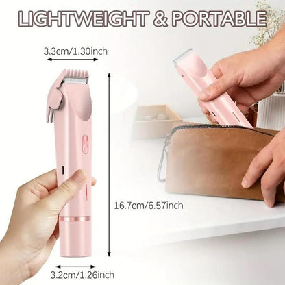 ❤️ LAST DAY PROMOTION - 80% OFF❤️2-in-1 Women’s Electric Shaver – Dual Head Precision Trimmer